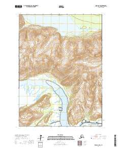 Kenai B-8 SW topographic map thumbnail