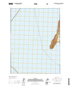 Middleton Island D-2 SW topographic map thumbnail