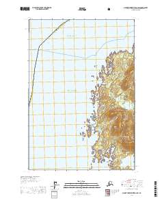 Mount Fairweather A-2 SW 2017 topographic map thumbnail