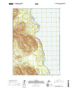 Mount Fairweather B-1 NE topographic map thumbnail