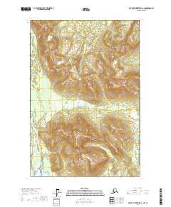 Mount Fairweather B-1 NW topographic map thumbnail