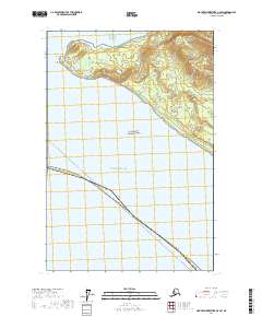 Mount Fairweather C-5 SW topographic map thumbnail