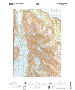 Mount Fairweather D-3 SE topographic map thumbnail