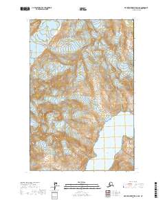 Mount Fairweather D-4 NE topographic map thumbnail