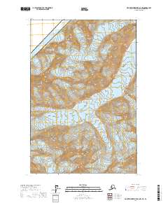 Mount Fairweather D-4 NW topographic map thumbnail