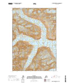 Mount Fairweather D-4 SW topographic map thumbnail