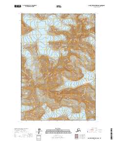 Mount Fairweather D-5 SE topographic map thumbnail