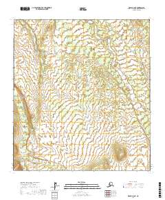 Denali A-6 NE 2017 topographic map thumbnail