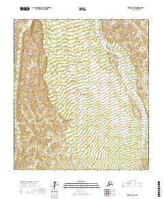 Denali B-4 SW 2017 topographic map thumbnail