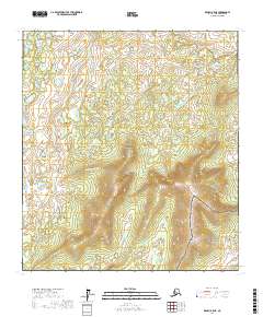 Denali B-5 NE 2017 topographic map thumbnail