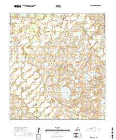 Denali B-6 NE 2017 topographic map thumbnail