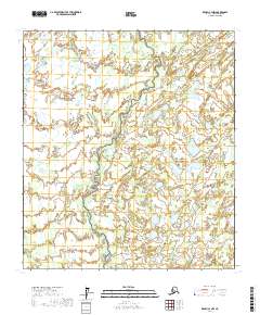 Denali C-4 NW 2017 topographic map thumbnail
