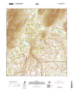 Denali C-6 NW 2017 topographic map thumbnail
