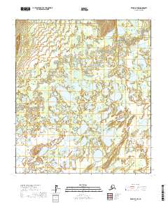 Denali D-4 NW 2017 topographic map thumbnail
