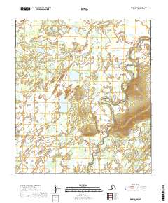 Denali D-4 SW 2017 topographic map thumbnail
