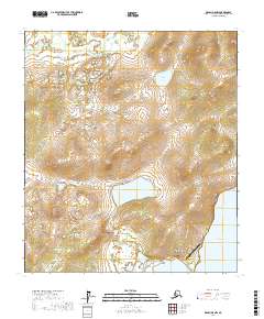 Denali D-5 NW 2017 topographic map thumbnail
