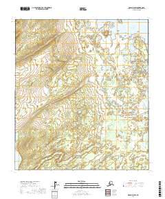 Denali D-5 SW 2017 topographic map thumbnail
