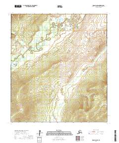 Denali D-6 SW 2017 topographic map thumbnail