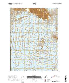 Mount Saint Elias A-7 SW topographic map thumbnail