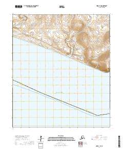 Nome B-1 NE topographic map thumbnail