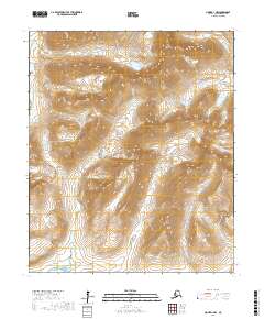 Nome D-1 NW topographic map thumbnail