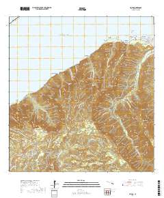 Haena 2017 topographic map thumbnail