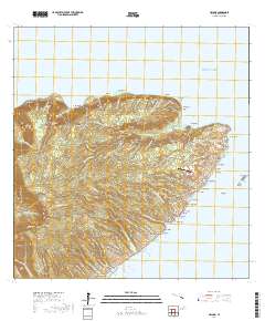 Halawa 2017 topographic map thumbnail