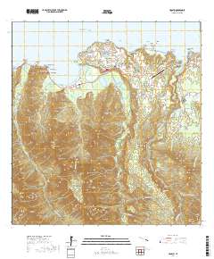 Hanalei 2017 topographic map thumbnail