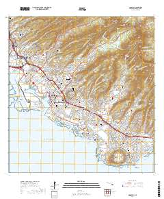 Honolulu 2017 topographic map thumbnail