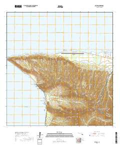 Kaena 2017 topographic map thumbnail