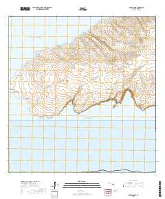 Kahoolawe 2017 topographic map thumbnail