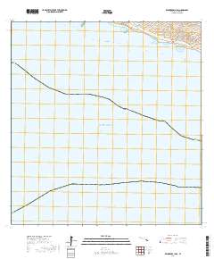 Kaunakakai OE S 2017 topographic map thumbnail
