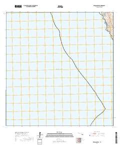 Keawanui Bay 2017 topographic map thumbnail