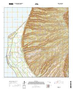 Kekaha 2017 topographic map thumbnail