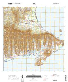Koko Head 2017 topographic map thumbnail