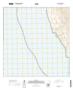 Manuka Bay 2017 topographic map thumbnail