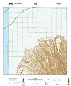 Napili 2017 topographic map thumbnail