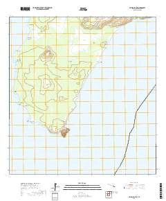 Niihau South 2017 topographic map thumbnail