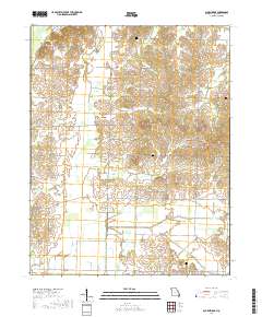 Acorn Ridge 2017 topographic map thumbnail