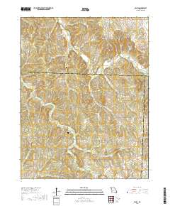 Arnica 2017 topographic map thumbnail