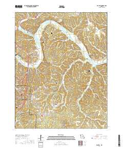 Bagnell 2017 topographic map thumbnail