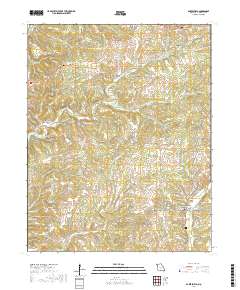 Bakersfield 2017 topographic map thumbnail