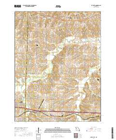Bates City 2017 topographic map thumbnail