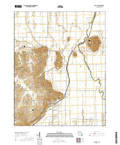 Bell City 2017 topographic map thumbnail