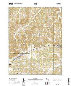 Belle 2017 topographic map thumbnail