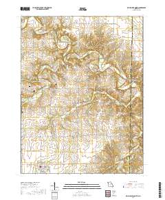 Bellflower North 2017 topographic map thumbnail