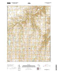 Bellflower South 2017 topographic map thumbnail