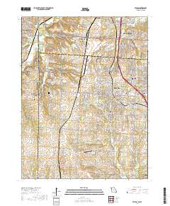 Belton 2017 topographic map thumbnail