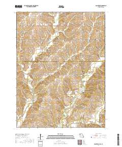 Blockton SE 2017 topographic map thumbnail