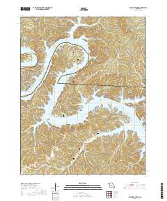 Bollinger Creek 2017 topographic map thumbnail